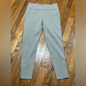 Athleta Herringbone Pants with Ankle Zipper